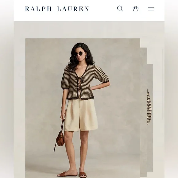 Amazing new with tags Ralph Lauren cardigan - Picture 1 of 8